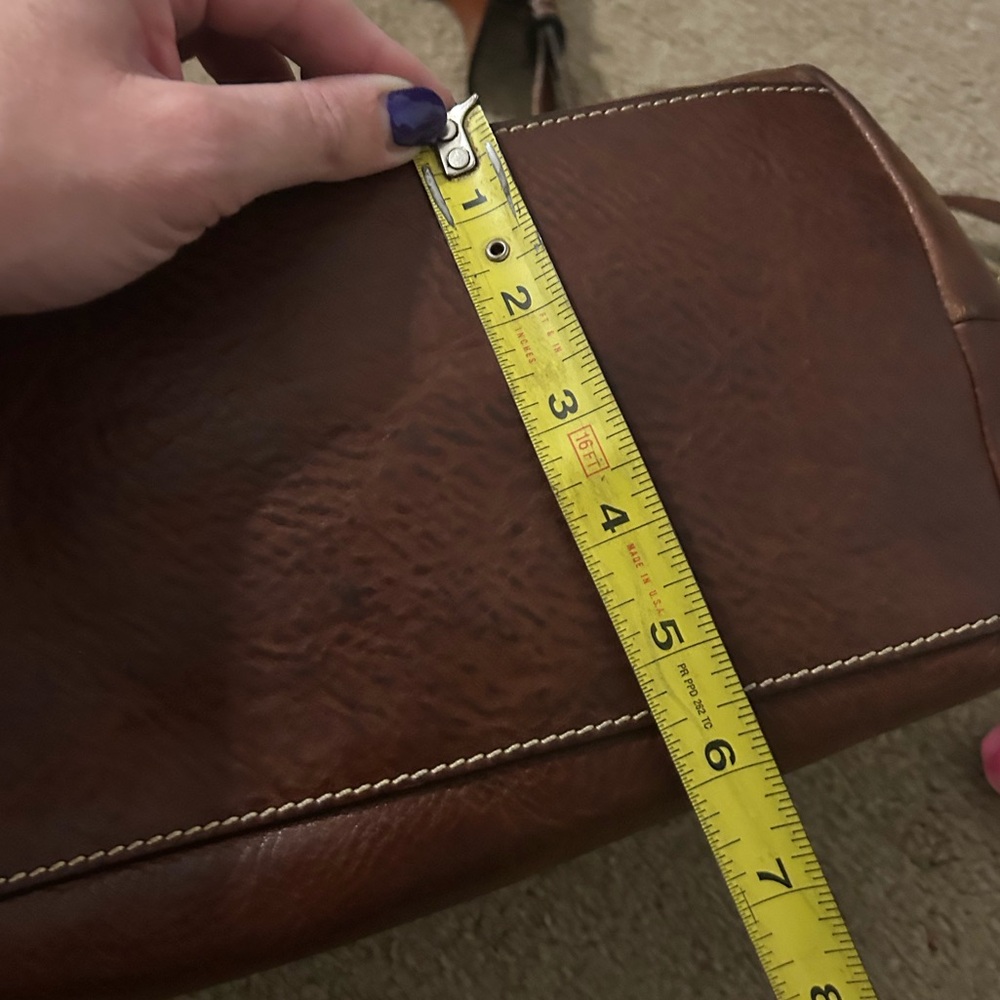 Dooney and bourke Brown Leather Shoulder Bag - Picture 12 of 12
